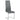 Montclair Upholstered High Back Side Chairs Grey And Chrome - MartincFurniture