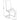 Montclair High Back Dining Chair White And Chrome - MartincFurniture