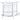 Amarillo 2-tier Bar Unit White and Chrome - MartincFurniture
