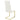 Montclair Side Chairs White And Rustic Brass - MartincFurniture