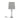 Carmen Geometric Base Table Lamp Silver - MartincFurniture