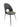 Silla de Comedor GIO Moderna Gris Elegante Diseño Ergonómico Confortable Patas Robustas