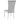 Kerwin Tufted Upholstered Side Chair Grey And Chrome - MartincFurniture