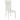 Kerwin Tufted Upholstered Side Chair White And Chrome - MartincFurniture