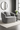 Sillón Acento Mónaco Gris Elegante Moderno Confortable, Diseño Lujo Sala Estar Acolchado