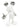 Escultura Decorativa Ratón Juguetón Resina Mate Elegante Negro Blanco Adorno Moderno