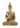 Elegante Escultura de Buda Dorada para Mesa: Paz y Armonía Interior