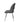 Silla Comedor Hill Gris Moderna Acolchada Patas Cromadas Diseño Elegante Confortable