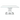 Mesa de Comedor N119 Vidrio Templado, MDF Brillante y Acero Resistente