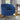 Sophia Upholstered Channel Tufted Barrel Accent Chair Blue