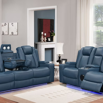 Sofá y loveseat Dearborn Azul
