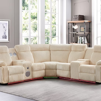 Sofá Modular Fresno Crema: Lujo, Elegancia y Confort para Tu Espacio Moderno