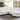 Elegante Chaise Lounge Lyon Blanco con Brazo Derecho para Máxima Relajación