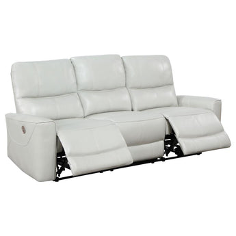 Greenfield 2-piece Power Reclining Sofa Set Saddle