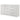 Juego de Dormitorio Queen Brooklyn Moderno con LED, Blanco Brillo y Detalles Cromados