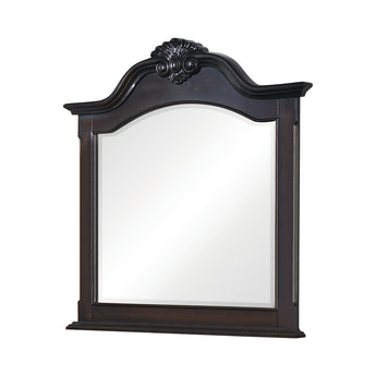 Cambridge Carved Dresser Mirror Cappuccino - MartincFurniture