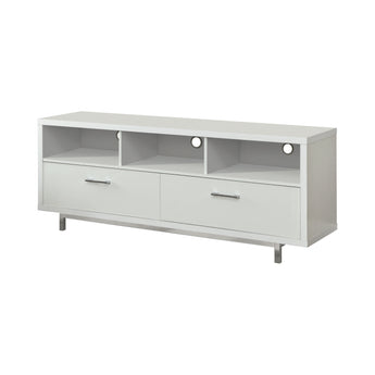 Casey 2-Drawer Rectangular TV Console White - MartincFurniture