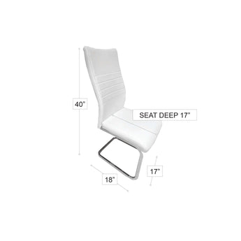 Silla de Comedor Vegas Roja: Diseño Moderno, Ergonómico, Confortable y Duradero