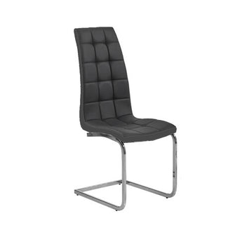 Erika Silla de Comedor Negra: Elegancia Moderna, Confort Duradero para Tu Hogar