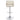Folsom Upholstered Adjustable Bar Stool Ecru And Chrome - MartincFurniture