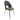Silla de Comedor GIO Moderna Gris Elegante Diseño Ergonómico Confortable Patas Robustas