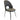 Silla de Comedor GIO Moderna Gris Elegante Diseño Ergonómico Confortable Patas Robustas