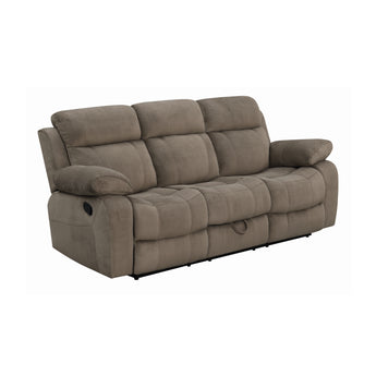 Myleene Motion Sofa With Drop-Down Table Mocha - MartincFurniture