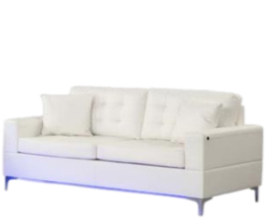 Set Sofá y Loveseat LONDON LED: Confort y Estilo Moderno para Salón