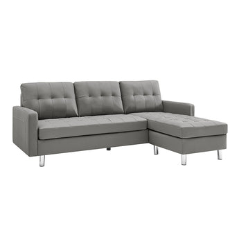 Seccional VESADA Gris Modular Ultra Cómodo Sofá de Sala Moderno y Elegante