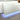 Moderno Aparador Buffet Blanco Brillante con Iluminación LED para Salón
