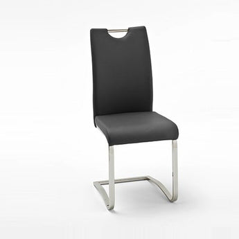 Silla de Comedor Andes Negra: Diseño Moderno, Confort Duradero, Elegancia Minimalista