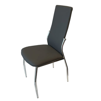 Silla de Comedor Dalma Negra Elegante Diseño Moderno Ergonómica Confort Duradera