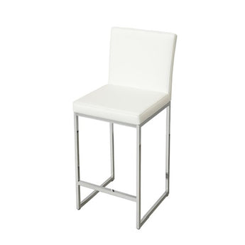 Elegante Taburete de Bar DIX Blanco Roto con Diseño Moderno y Cómodo