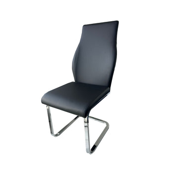 Silla Comedor Dora Negra Moderna y Cómoda para Estilo Sofisticado