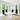 Mesa de Comedor N119 Vidrio Templado, MDF Brillante y Acero Resistente