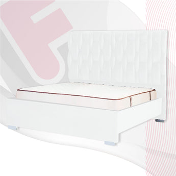 Cama de Lujo Gucci con Cabecero Alto de 147cm para Dormitorio Moderno
