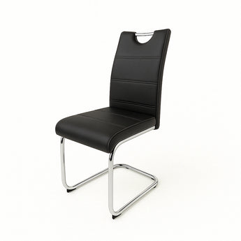 Silla Comedor Houston Negra: Diseño Moderno, Confort, Elegancia, Durabilidad para Tu Espacio
