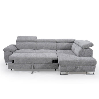 Sofá Seccional de Tela Sophia Moderno y Confortable, Diseño Elegante Derecha
